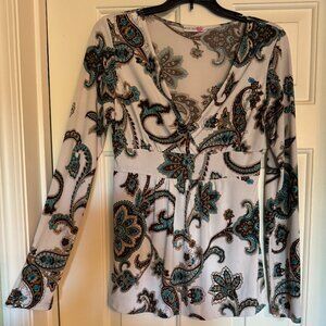 PAISLEY BODY CENTRAL TOP